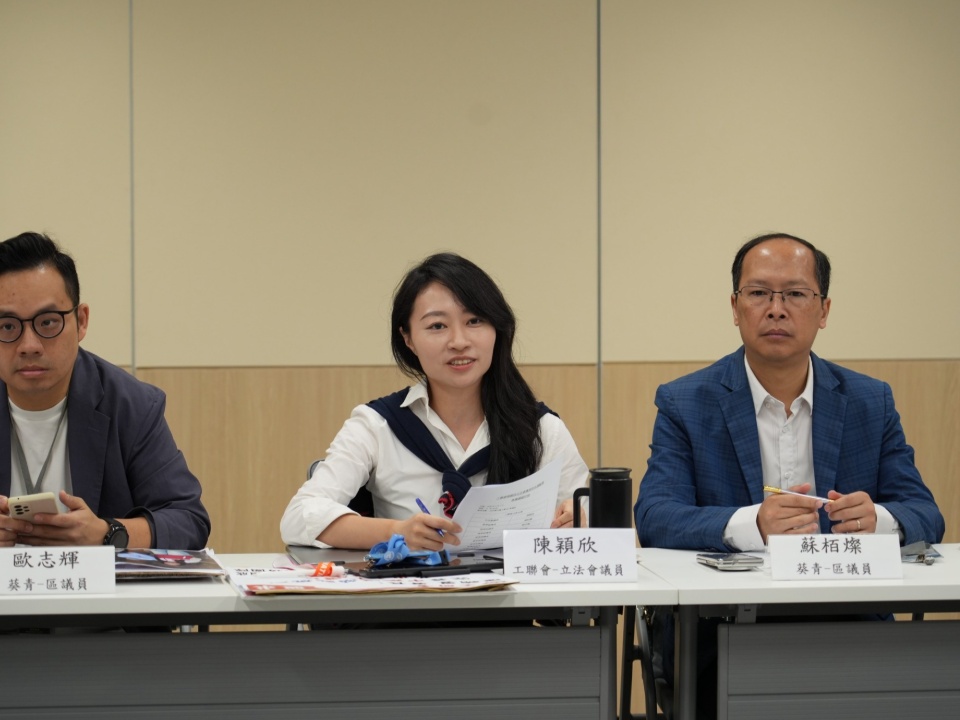 2026-04-01　陳穎欣團隊約見運輸署 持續跟進新界西南交通配套 促完善鐵路規劃、口岸交通及社區出行設施