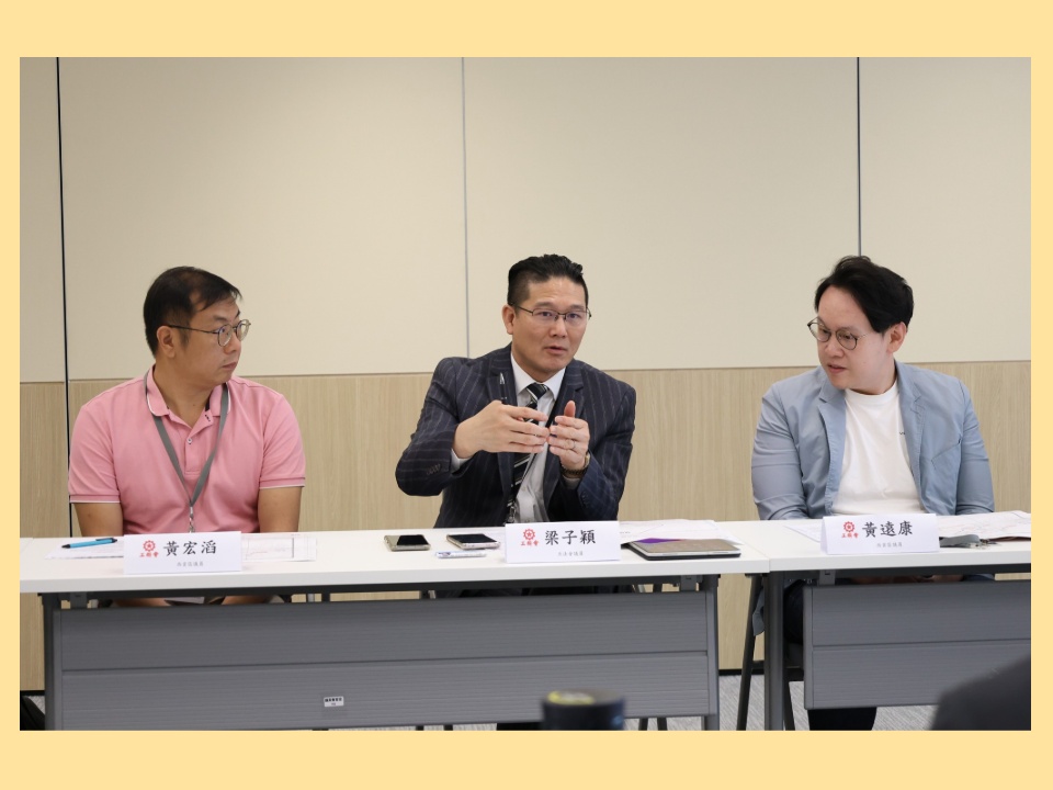 2026-04-20　梁子穎及西貢區議員關注將軍澳水管滲漏事故