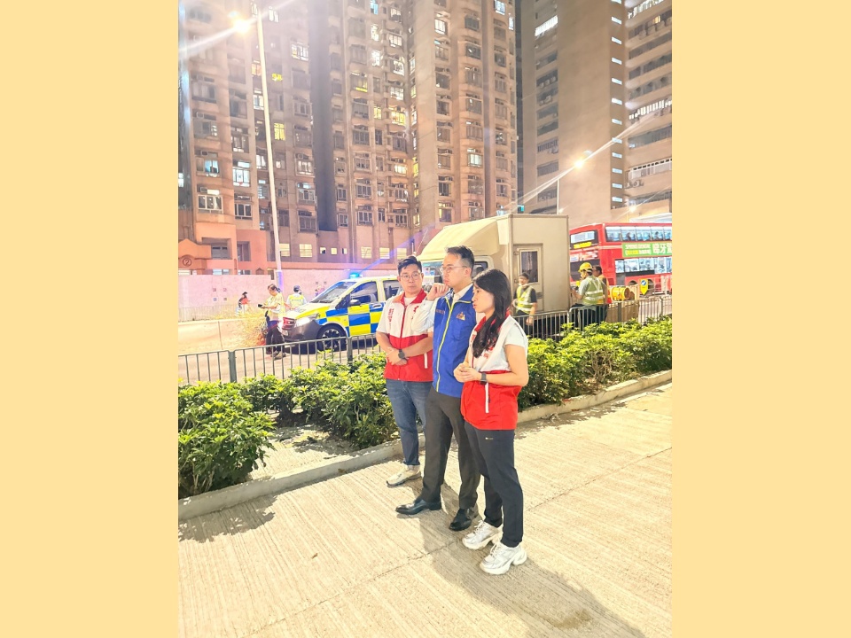 2026-05-07　青衣發生爆食水管事故 陳穎欣要求水務署迅速安排水箱、水車應急並持續跟進