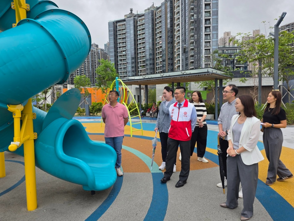 2026-05-15　梁子穎關注將軍澳南公園的設施管理和維修
