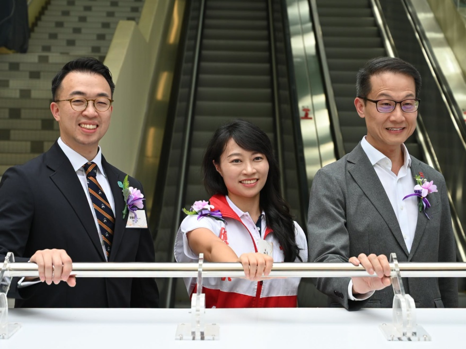 2026-06-29 工聯會陳穎欣團隊爭取多年優化人人暢道終見成果 完善葵涌區無障礙設施 興盛路至大窩口道行人通道系統今日(6月29日)正式啟用