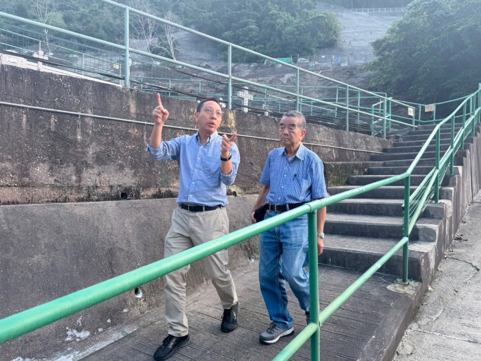 2026-08-05 林偉江關注掃墓市民出行 實地視察柴灣墳場